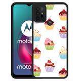 Hardcase hoesje geschikt voor Motorola Moto G10 - Cupcakes