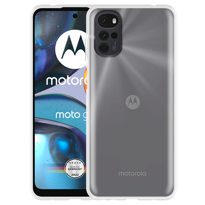 Just in Case Motorola Moto G22 - Soft TPU Case with Necklace Strap - Clear