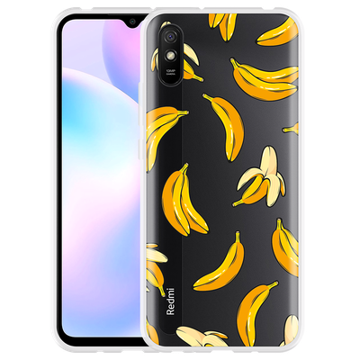 Cazy Hoesje geschikt voor Xiaomi Redmi 9A - Banana