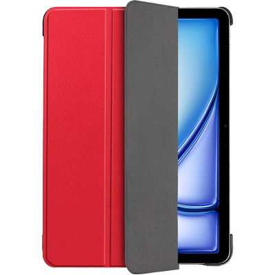 Cazy Hoes geschikt voor iPad Air 11 2024 (6th Gen) - TriFold Tablet Smart Cover - Rood