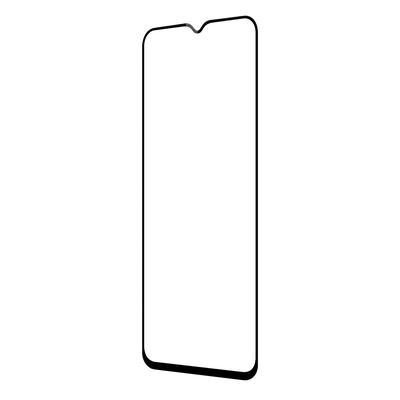Cazy Full Cover Glass Screen Protector geschikt voor Samsung Galaxy M23 - Zwart