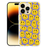 Hoesje geschikt voor iPhone 14 Pro Max - Smileys