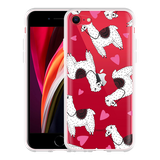 Hoesje geschikt voor iPhone SE 2020 - Alpaca