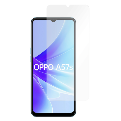 Cazy Tempered Glass Screen Protector geschikt voor Oppo A57s - Transparant