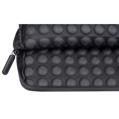 Gecko Covers Universal 15 inch Laptop Zipper Sleeve (Black) ULS15C1