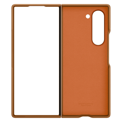 Samsung Hoesje geschikt voor Samsung Galaxy Z Fold6 - KindSuit Case - Bruin