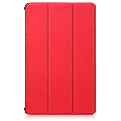 Cazy TriFold Hoes met Auto Slaap/Wake geschikt voor Lenovo Tab P11/P11 5G/P11 Plus - Rood
