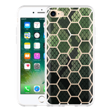 Hoesje geschikt voor iPhone 7 - Snakeskin Honeycomb