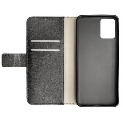 Cazy Wallet Classic Hoesje geschikt voor Motorola Moto E13 4G - Zwart