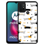 Hardcase hoesje geschikt voor Motorola Moto G10 - Teckels