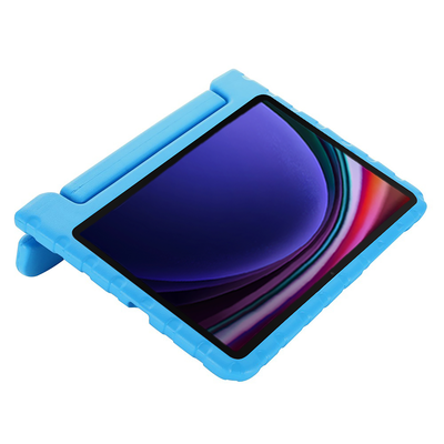 Cazy Classic Kinderhoes geschikt voor Samsung Galaxy Tab S9 / S9 FE - Blauw