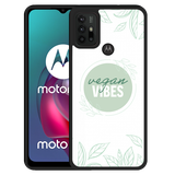 Hardcase hoesje geschikt voor Motorola Moto G10 - Vegan Vibes
