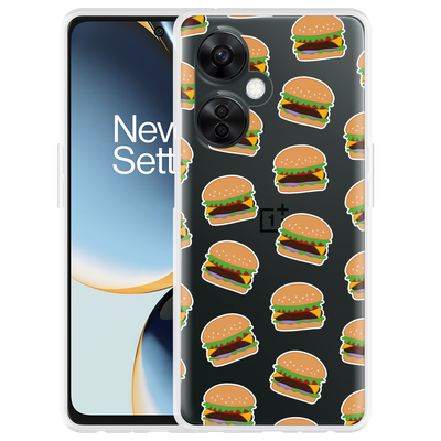 Cazy Hoesje geschikt voor OnePlus Nord CE 3 Lite 5G Burgers