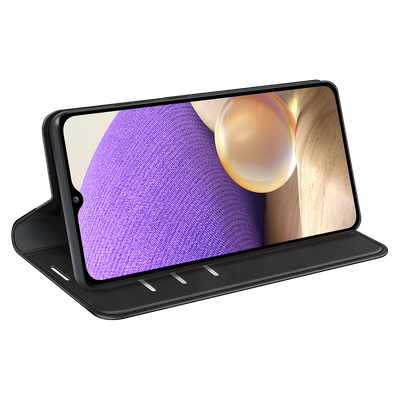 Cazy Wallet Magnetic Hoesje geschikt voor Samsung Galaxy A32 4G - Zwart