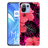 Hoesje geschikt voor Xiaomi Mi 11 Lite - Tropical Flowers