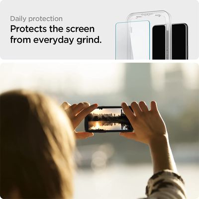 Spigen AlignMaster Full Cover Samsung Galaxy A33 Glas tR Screenprotector 2Pack