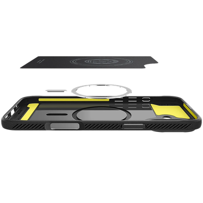 Spigen Hoesje geschikt voor iPhone 16 - Rugged Armor MagFit - Zwart