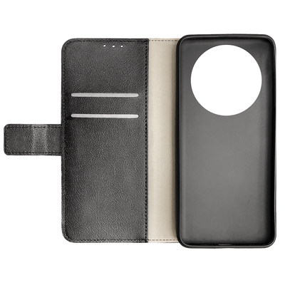 Cazy Wallet Classic Hoesje geschikt voor Honor Magic5 Lite - Zwart