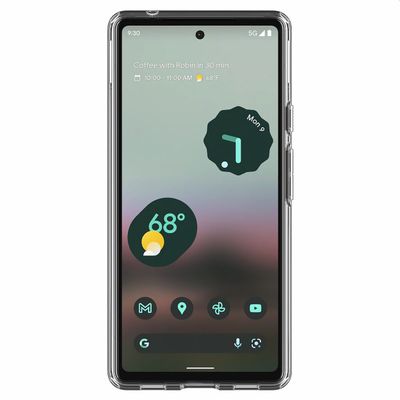 Google Pixel 6a Hoesje - Spigen Ultra Hybrid Case - Transparant