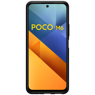 Cazy Soft TPU Hoesje geschikt voor  Xiaomi Poco M6 4G - Zwart