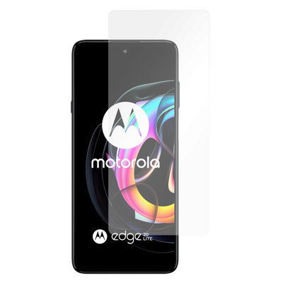 Cazy Tempered Glass Screen Protector geschikt voor Motorola Edge 20 Lite - Transparant