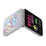 Samsung Hoesje geschikt voor Samsung Galaxy Z Flip6 - FlipSuit Cover - Transparant