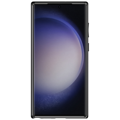 Cazy TPU Grip Hoesje geschikt voor Samsung Galaxy S23 Ultra - Zwart