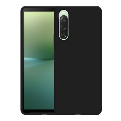 Just in Case Sony Xperia 10 V - Soft TPU Case with Necklace Strap - Black