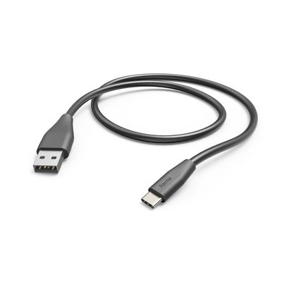 Hama USB-A naar USB-C kabel - 150cm - Zwart