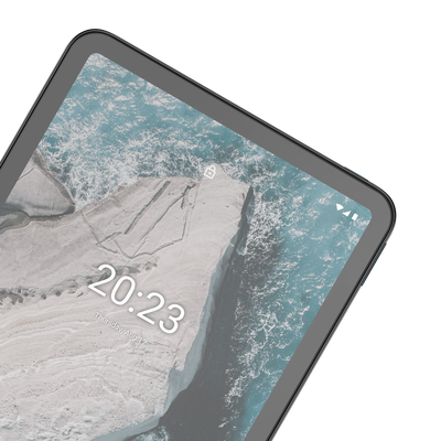 Cazy Tempered Glass Screen Protector geschikt voor Nokia T20 - Transparant - 2 stuks