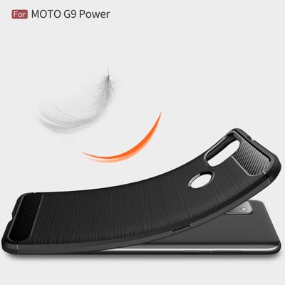 Cazy Rugged TPU Hoesje geschikt voor Motorola Moto G9 Power - Zwart