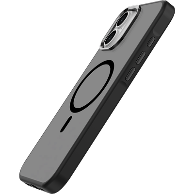 Cazy Hoesje geschikt voor iPhone 16 Plus - Military Grade - geschikt voor Magsafe - Zwart