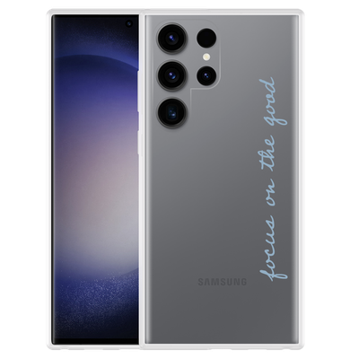 Cazy Hoesje geschikt voor Samsung Galaxy S23 Ultra Focus On The Good