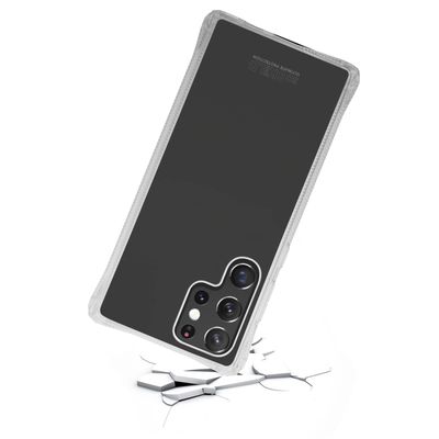 SoSkild Absorb Impact Case geschikt Samsung Galaxy S22 Ultra - Transparant
