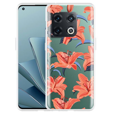 Cazy Hoesje geschikt voor OnePlus 10 Pro - Flowers