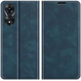 Wallet Magnetic Hoesje geschikt voor Oppo A78 5G - Blauw