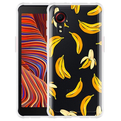 Cazy Hoesje geschikt voor Samsung Galaxy Xcover 5 - Banana