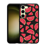 Hoesje Zwart geschikt voor Samsung Galaxy S23 Watermeloen