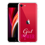 Hoesje geschikt voor iPhone SE 2020 - Girl Power