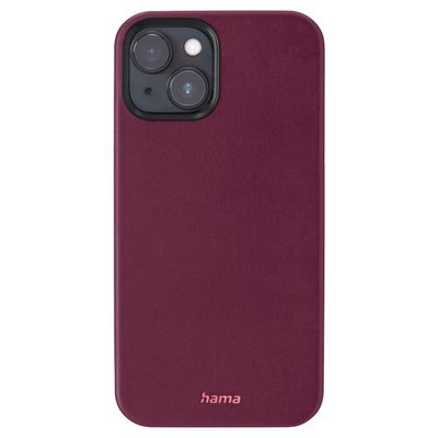 Hama MagCase Finest Sense Cover Hoesje geschikt voor Apple iPhone 14 - Compatibel met Magsafe - Bordeaux