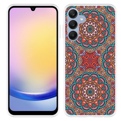 Cazy Hoesje geschikt voor Samsung Galaxy A25 Orientaalse Mandala