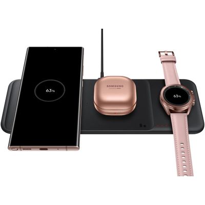Samsung Wireless Charger Trio Pad - Wit