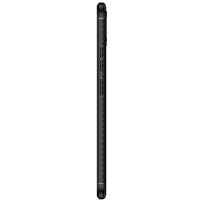 Cazy Rugged TPU Hoesje geschikt voor Samsung Galaxy A03 - Zwart