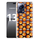 Hoesje geschikt voor Xiaomi 13 Lite 70s Oranje