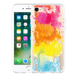 Hoesje geschikt voor iPhone 7 - Color Splatters