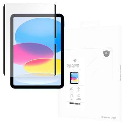 Cazy Paper Feel Film Screen Protector geschikt voor iPad 2022 (10th Gen) - 1 stuk