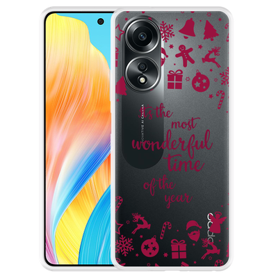 Cazy Hoesje geschikt voor Oppo A58 4G Most Wonderful Time