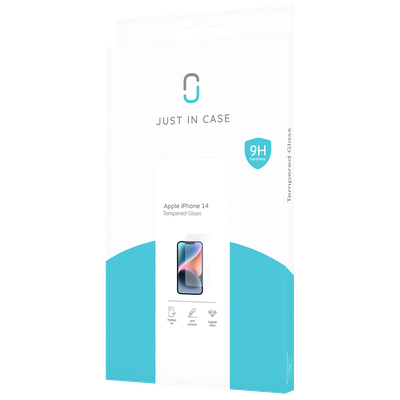 Just in Case iPhone 14 - Screenprotector Tempered Glass