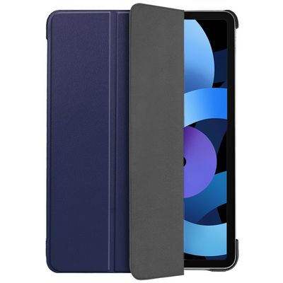 Cazy TriFold Hoes met Auto Slaap/Wake geschikt voor iPad Air 2022 (5th Gen)/iPad Air 2020 (4th Gen) - Blauw