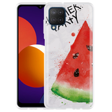 Hoesje geschikt voor Samsung Galaxy M12 - Watermeloen Party